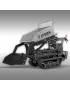 Dumper sur chenilles RD-300proS, hydraulique, avec auto-chargeur & Déchargement en hauteur Jansen
