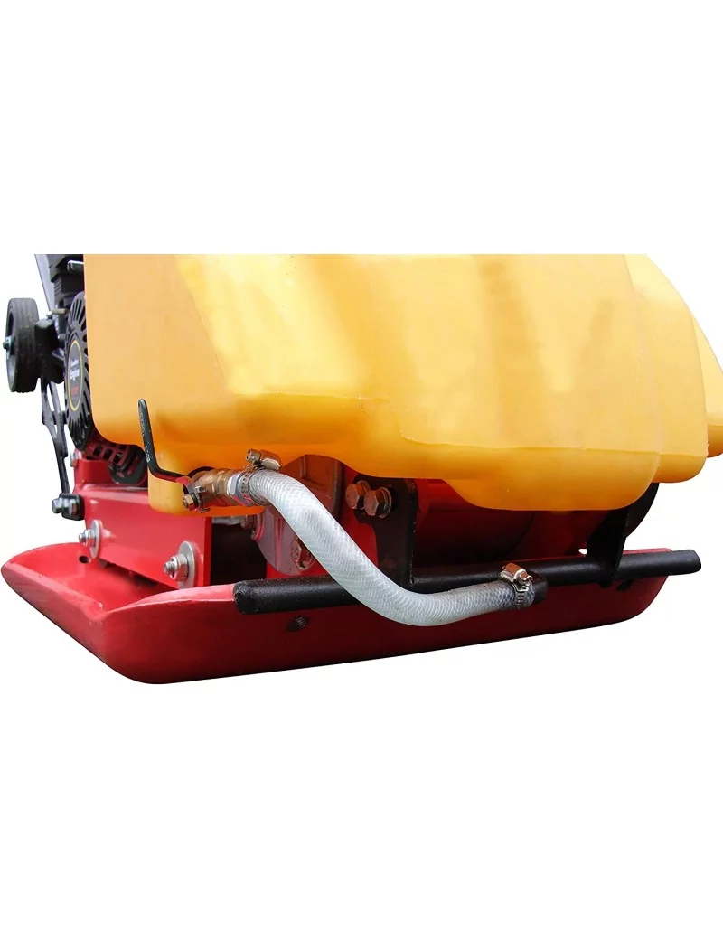 Plaque Vibrante à Essence Crossfer RPV-29142 - Moteur Loncin 6,5 CV, Poids 63 Kg, Profondeur De Compactage Jusqu'à 25 Cm, Plaque 420x350 Mm