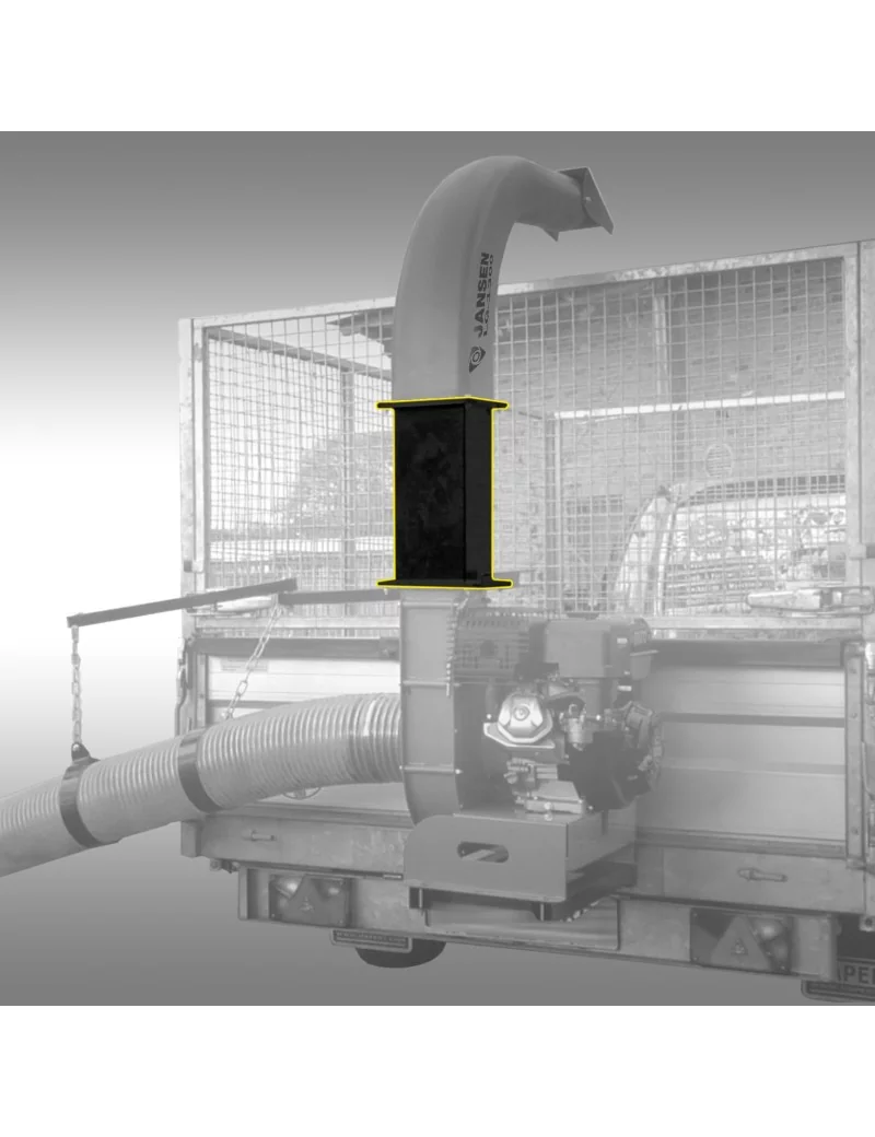 Rallonge d'ejection pour l'aspirateur souffleur Jansen LG-1300