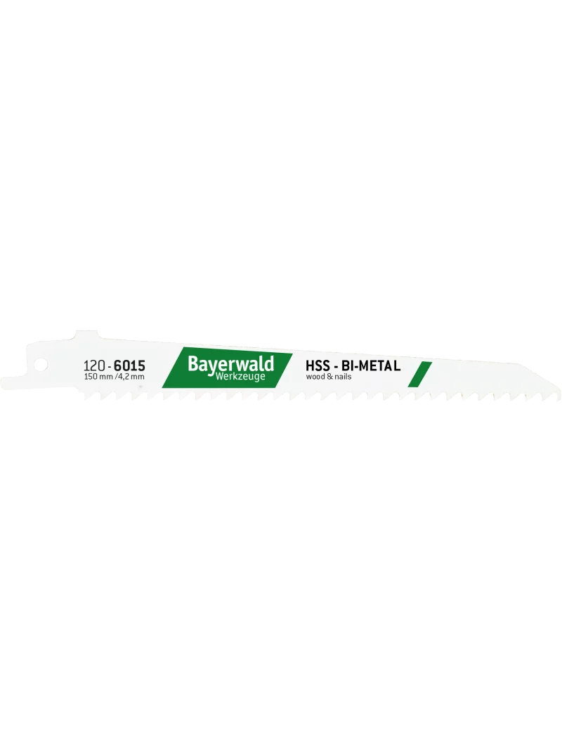 5x lame de scie sabre longueur 150 mm Bayerwald Werkzeuge 5x lame de scie sabre longueur 150 mm Bayerwald Werkzeuge