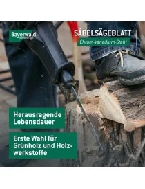 5x lame de scie sabre longueur 230 mm Bayerwald Werkzeuge
