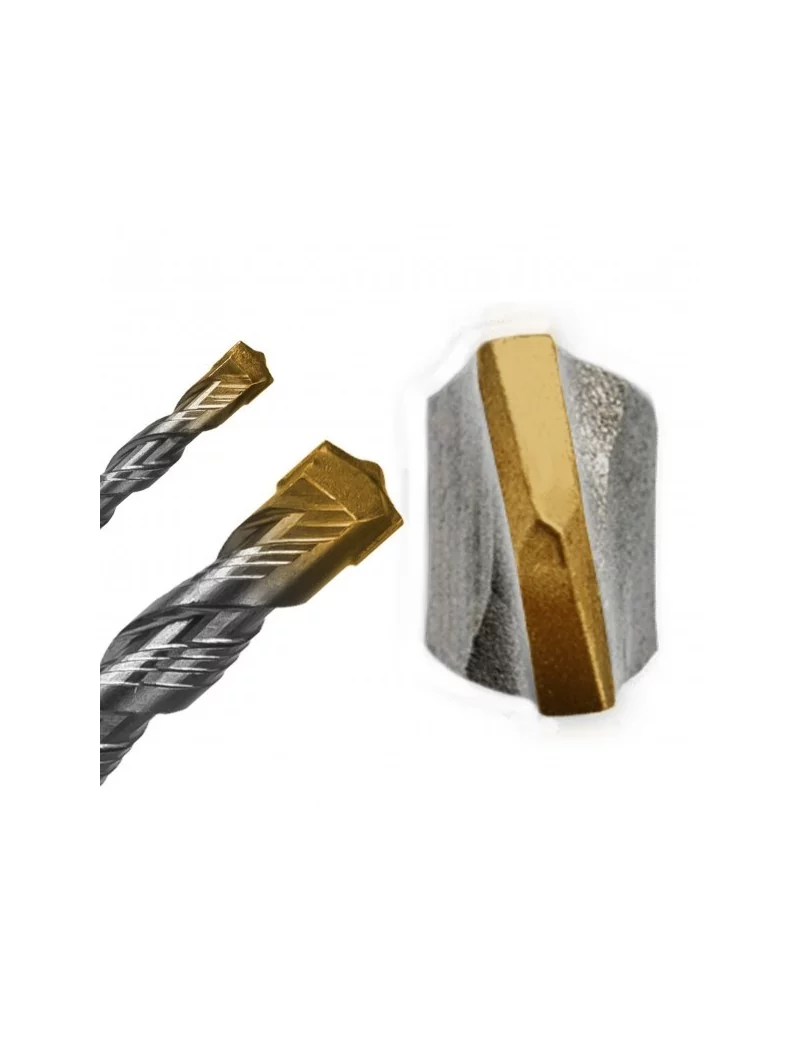 Foret à béton X 3 unités 110 mm SDS Plus tige - Ø:8 mm - L : 110 mm