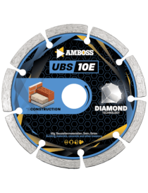 Disque diamant à tronçonner, 3 pièces, Amboss UBS 10E