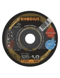 25x Disque à tronçonner le métal Rhodius XT100