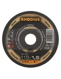 50x Rhodius XT70 Disque à tronçonner Forme : droite