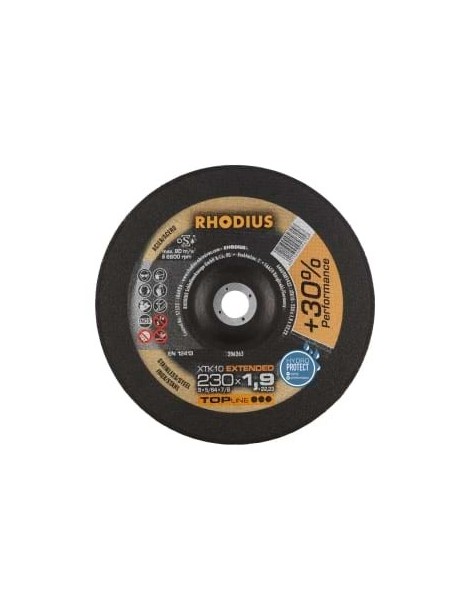 Disco da taglio XTK6 EXACT D115x0.6mm dritto INOX trapano 22.23mm