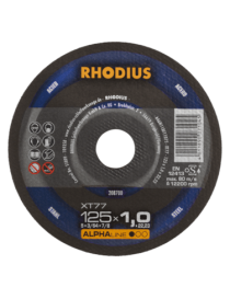 100x Rhodius XT77 Disque à tronçonner les métaux