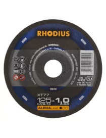 100x Rhodius XT77 Disque à tronçonner les métaux