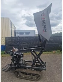 Dumper hydraulique sur chenilles Jansen RD-300pro d'occasion, avec système de basculement élevé Jansen
