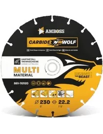 3x Disque à tronçonner Amboss Carbide Wolf HM