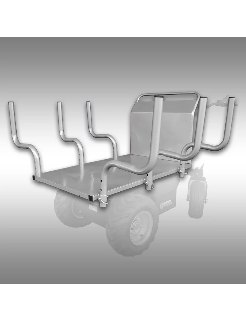 Châssis porte bûches pour dumper électrique MSK-500 Jansen