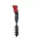 Tarière hydraulique de 200 mm de diamètre pour mini-pelles