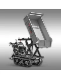 Dumper sur chenilles RD-800pro, hydraulique, système de basculement vers le haut,13 CV, Jansen