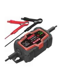 Chargeur de batterie de voiture, moto - Hecht