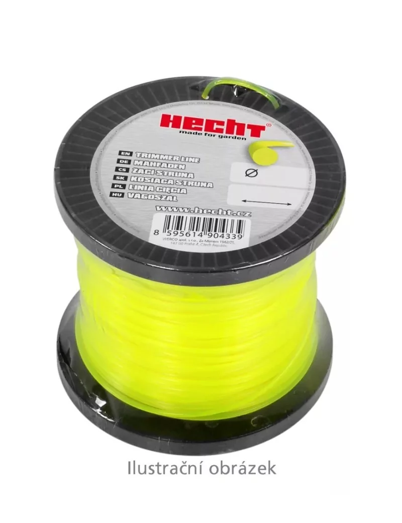 Fil de débroussailleuse rond 1,65 mm x 180 m Hecht Fil de débroussailleuse rond 1,65 mm x 180 m Hecht