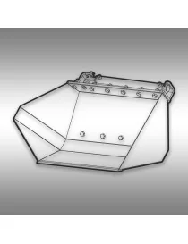Godet à déversement latéral pour chargeuse compacte KL-200, Jansen