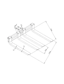Fourches à palettes pour mini-pelles