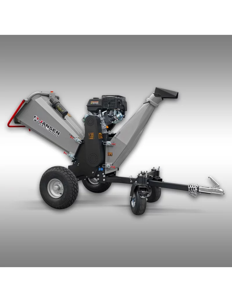 Broyeur GTS-3000, 15 CV, pour materiaux durs et tigeux, Jansen