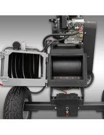 Broyeur GTS-3000, 15 CV, pour materiaux durs et tigeux, Jansen