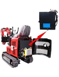 Mini-pelle, moteur électrique, 940 kg, châssis réglable