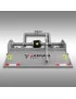 Fraiseuse tractée TBF-125, fraiseuse agricole, 1,25 m, Jansen