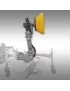 Balai latéral pour balayeuse tractée Hydraulique JK-130 Jansen