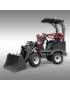 Valet de ferme électrique, chargeur HL-500E, sur roues, Jansen