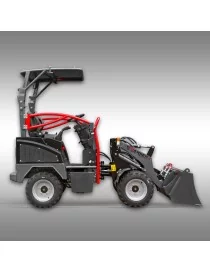 Valet de ferme électrique, chargeur HL-500E, sur roues, Jansen