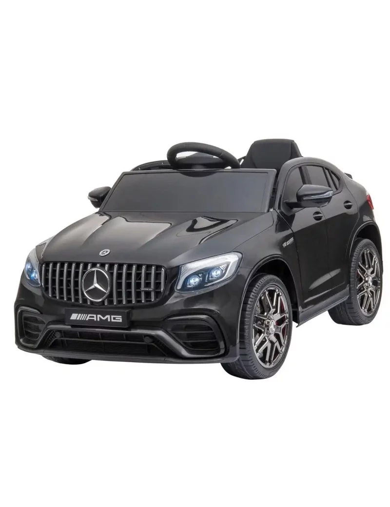 Voiture électrique à batterie enfant - MERCEDES-BENZ GLC 63 S BLACK Hecht Voiture électrique à batterie enfant - MERCEDES-BENZ GLC 63 S BLACK Hecht