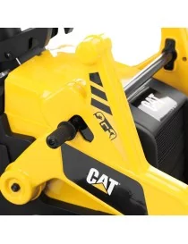 Pelleteuse électrique pour enfants CAT BACKHOE – Véhicule de chantier 12V sous licence officielle