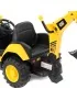 Pelleteuse électrique pour enfants CAT BACKHOE – Véhicule de chantier 12V sous licence officielle