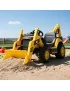 Pelleteuse électrique pour enfants CAT BACKHOE – Véhicule de chantier 12V sous licence officielle