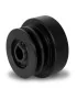 Embrayage double, centrifuge, arbre de 25 mm pour courroie trapézoïdale cannelée
