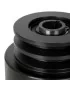 Embrayage double, centrifuge, arbre de 25 mm pour courroie trapézoïdale cannelée