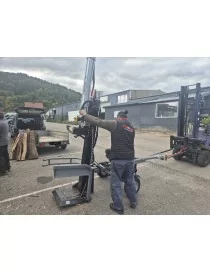 Fendeuse à bois thermique Jansen HS-20H110-V2 – 20 tonnes réelles + huiles offertes (valeur 140€)