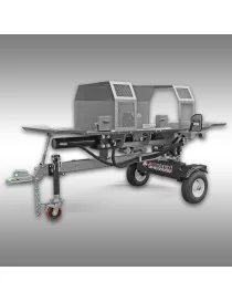 Fendeuse à bois HS-20DS55pro, 20 t, 55 cm, moteur à essence, double fente Jansen
