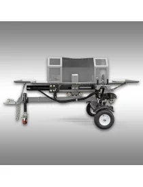 Fendeuse à bois HS-20DS55pro, 20 t, 55 cm, moteur à essence, double fente Jansen