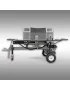 Fendeuse à bois HS-20DS55pro, 20 t, 55 cm, moteur à essence, double fente Jansen