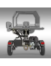 Fendeuse à bois HS-20DS55pro, 20 t, 55 cm, moteur à essence, double fente Jansen
