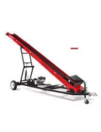 Convoyeur à bois de chauffage 6 m – Transporteur de grumes hydraulique 7 ch (CFB6) 🌲🔥