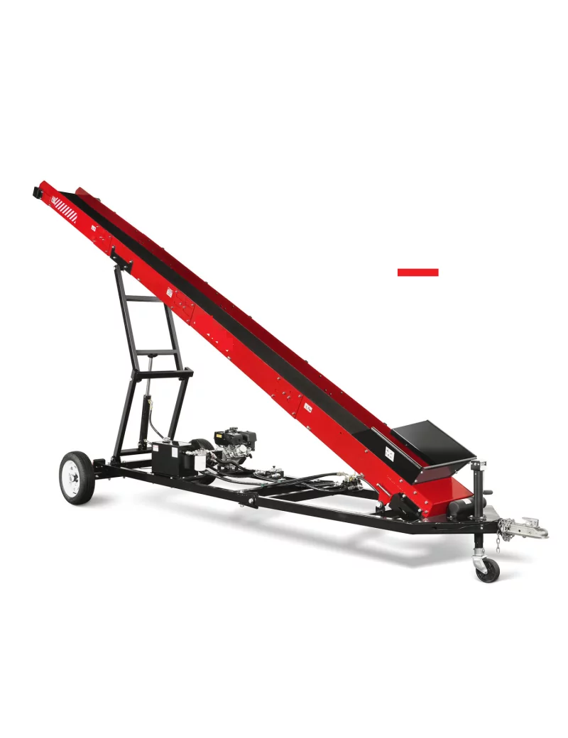 Convoyeur à bois de chauffage 6 m – Transporteur de grumes hydraulique 7 ch (CFB6) 🌲🔥