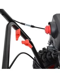 HECHT 8616 SE – Brosse Rotative Motorisée 4 Saisons | Balai, Fraise à Neige & Chasse-Neige