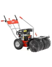 HECHT 8616 SE – Brosse Rotative Motorisée 4 Saisons | Balai, Fraise à Neige & Chasse-Neige