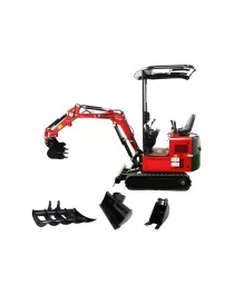 Location Mini-pelle diesel, 940 kg, nouveau design et commande latérale par joystick