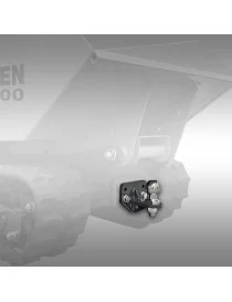 Tête sphérique K50 pour dumper à chenilles, boule d'attelage, AHK, Jansen