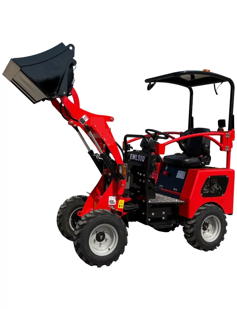 Valet de ferme électrique, chargeur EWL500, sur roues, avec charge nominale de 500 kg Valet de ferme électrique, chargeur EWL500, sur roues, avec charge nominale de 500 kg