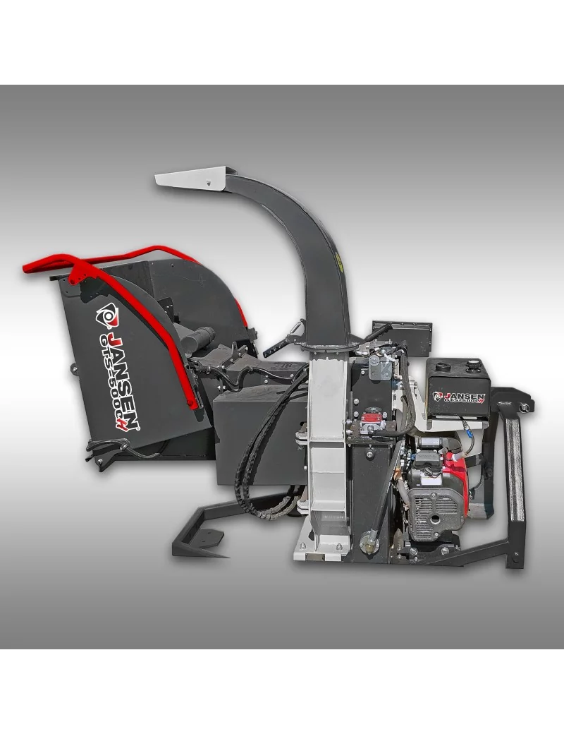 Broyeur GTS-5000H, broyeur de jardin, déchiqueteuse, 22 CV Honda, Jansen