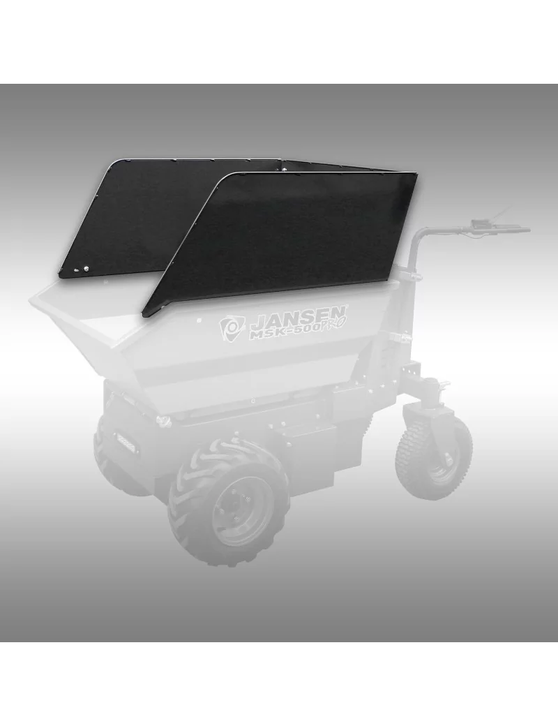 Rehausse pour dumper MSK-500pro, brouette électrique motorisée, Jansen