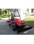 CINGOLINO Mini Tracteur à Chenilles 20CV Diesel | Attelage 3 Points Hydraulique
