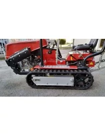 CINGOLINO Mini Tracteur à Chenilles 20CV Diesel | Attelage 3 Points Hydraulique